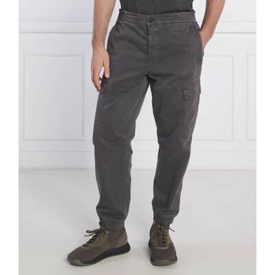 Boss ORANGE Spodnie Sisla-1-Cargo-DS Regular Fit szary 52 Boss ORANGE Spodnie Sisla-1-Cargo-DS Regular Fit szary 52