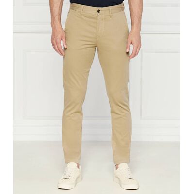 Boss ORANGE Spodnie chino Schino-Taber Tapered beżowy 33/34 Boss ORANGE Spodnie chino Schino-Taber Tapered beżowy 33/34