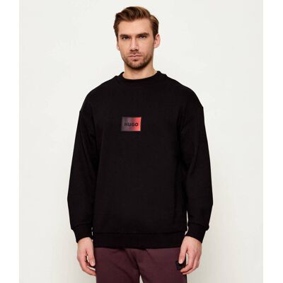HUGO Bluza Danotop Relaxed fit czarny S HUGO Bluza Danotop Relaxed fit czarny S
