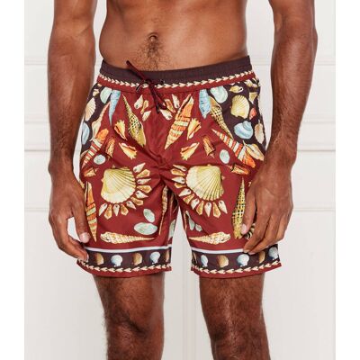 Dolce & Gabbana Szorty kąpielowe Regular Fit koniakowy M Dolce & Gabbana Szorty kąpielowe Regular Fit koniakowy M