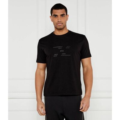 Boss GREEN T-shirt Tee Tape HJ Regular Fit czarny M Boss GREEN T-shirt Tee Tape HJ Regular Fit czarny M