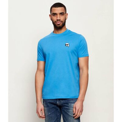 Karl Lagerfeld T-shirt Regular Fit niebieski XXXL Karl Lagerfeld T-shirt Regular Fit niebieski XXXL