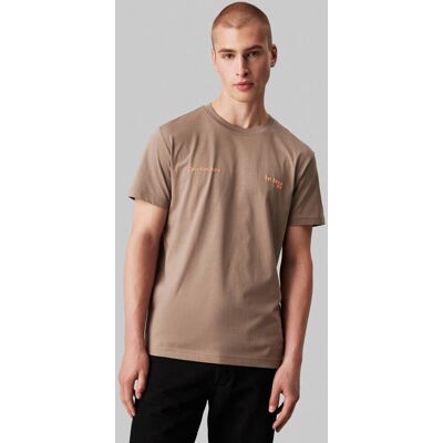 Calvin Klein Jeans T-shirt Loose fit brązowy XL Calvin Klein Jeans T-shirt Loose fit brązowy XL