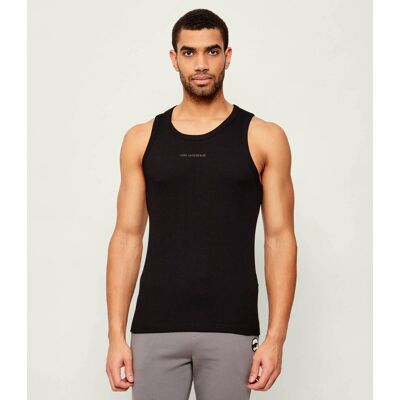 Karl Lagerfeld Tank top Slim Fit czarny M Karl Lagerfeld Tank top Slim Fit czarny M