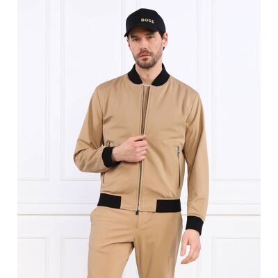 Boss BLACK Kurtka bomber P-Hanry-J Regular Fit camel 54 Boss BLACK Kurtka bomber P-Hanry-J Regular Fit camel 54
