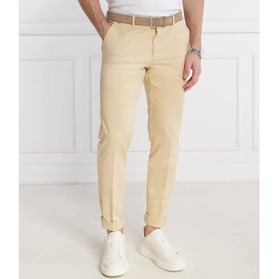 Boss BLACK Spodnie chino Kaito1 Slim Fit stretch beżowy 52 Boss BLACK Spodnie chino Kaito1 Slim Fit stretch beżowy 52