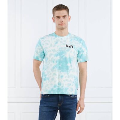 Levi's T-shirt Teeshirts Relaxed fit błękitny S Levi's T-shirt Teeshirts Relaxed fit błękitny S