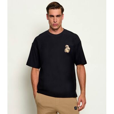 HUGO T-shirt Detzi Relaxed fit czarny XXL HUGO T-shirt Detzi Relaxed fit czarny XXL