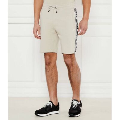 Guess ACTIVE Szorty ARLO Regular Fit beżowy XXL Guess ACTIVE Szorty ARLO Regular Fit beżowy XXL