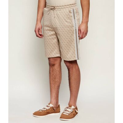 Guess ACTIVE Szorty PARIMO Regular Fit beżowy M Guess ACTIVE Szorty PARIMO Regular Fit beżowy M