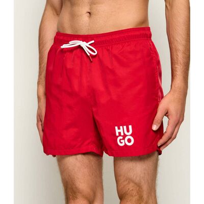 Hugo Bodywear Szorty kąpielowe Paolo Regular Fit czerwony XL Hugo Bodywear Szorty kąpielowe Paolo Regular Fit czerwony XL