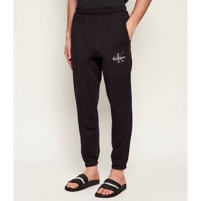Calvin Klein Underwear Spodnie dresowe Regular Fit czarny XL Calvin Klein Underwear Spodnie dresowe Regular Fit czarny XL