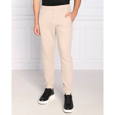 Giorgio Armani Emporio Armani Spodnie dresowe Regular Fit beżowy S Giorgio Armani Emporio Armani Spodnie dresowe Regular Fit beżowy S