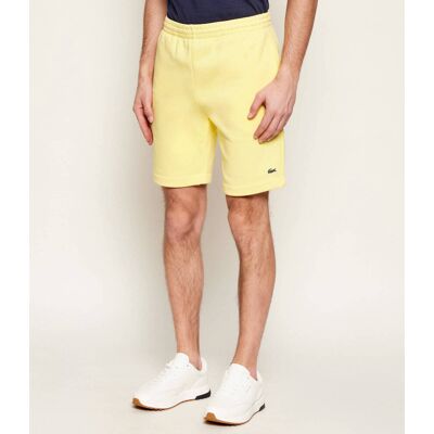 Lacoste Szorty Regular Fit żółty M Lacoste Szorty Regular Fit żółty M