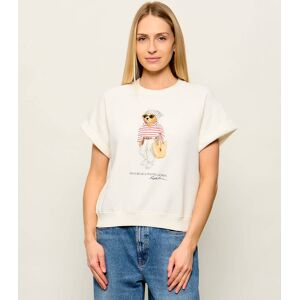 Polo Ralph Lauren Bluza Loose fit ecru XS
