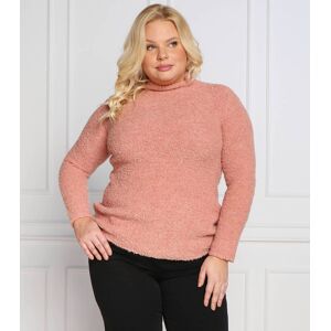 Persona by Marina Rinaldi Sweter ALASSIO Plus size Regular Fit z dodatkiem wełny łososiowy 50/52