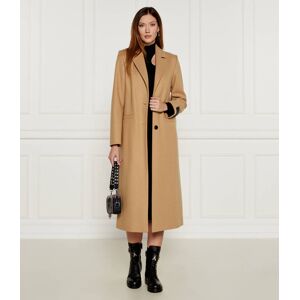 HUGO Wełniany płaszcz Mojeni camel 36