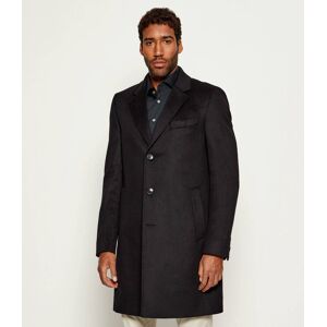 Boss BLACK Wełniany płaszcz H-Hyde-254 z dodatkiem kaszmiru czarny 52