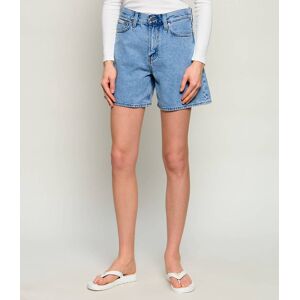 Calvin Klein Jeans Jeansowe szorty Regular Fit high rise niebieski 30