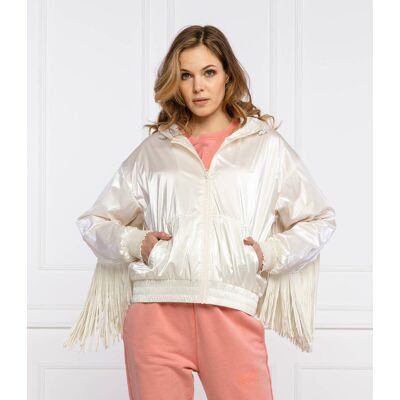 Pinko Kurtka SIBERIANO Relaxed fit ecru XS Pinko Kurtka SIBERIANO Relaxed fit ecru XS