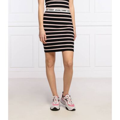 Tommy Jeans Spódnica czarny XS Tommy Jeans Spódnica czarny XS