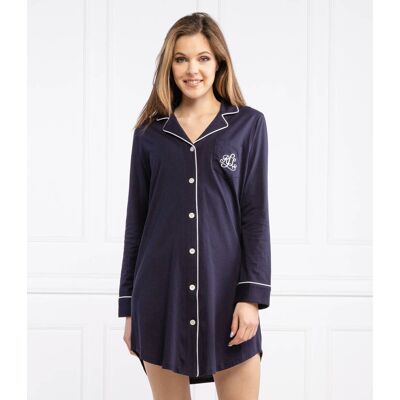 Polo Ralph Lauren LAUREN RALPH LAUREN Koszula nocna Regular Fit granatowy S Polo Ralph Lauren LAUREN RALPH LAUREN Koszula nocna Regular Fit granatowy S