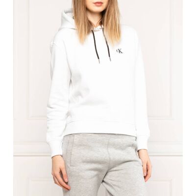 Calvin Klein Jeans Bluza Regular Fit biały XL Calvin Klein Jeans Bluza Regular Fit biały XL