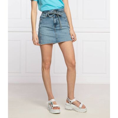 Pepe Jeans London Spódnica RAISA high waist niebieski XS Pepe Jeans London Spódnica RAISA high waist niebieski XS