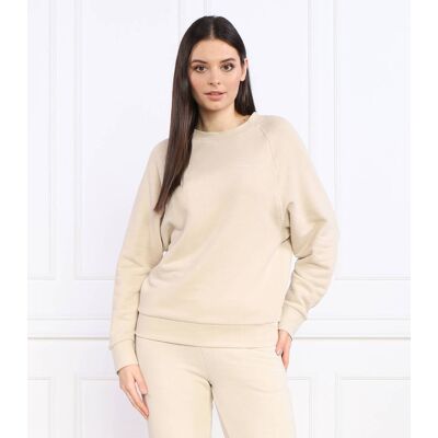 Tommy Hilfiger Bluza 1985 RLX MINI CORP LOGO Relaxed fit beżowy XL Tommy Hilfiger Bluza 1985 RLX MINI CORP LOGO Relaxed fit beżowy XL