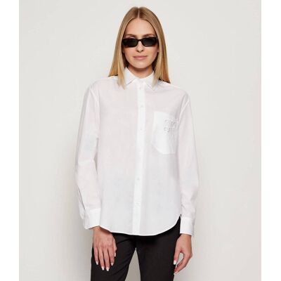 HUGO Koszula Ejailo Oversize fit biały 34 HUGO Koszula Ejailo Oversize fit biały 34