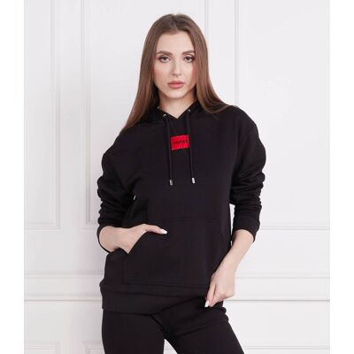 HUGO Bluza Dasara redlabel Comfort fit czarny XL HUGO Bluza Dasara redlabel Comfort fit czarny XL