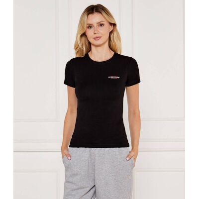Guess Jeans T-shirt Slim Fit czarny S Guess Jeans T-shirt Slim Fit czarny S