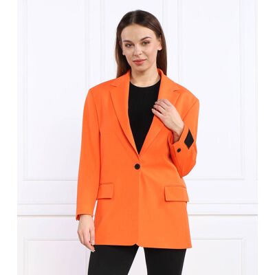HUGO Marynarka Asabella Oversize fit pomarańczowy 36 HUGO Marynarka Asabella Oversize fit pomarańczowy 36