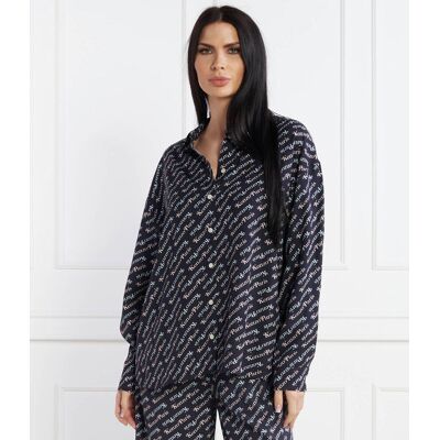 Kenzo Koszula Loose fit granatowy 38 Kenzo Koszula Loose fit granatowy 38