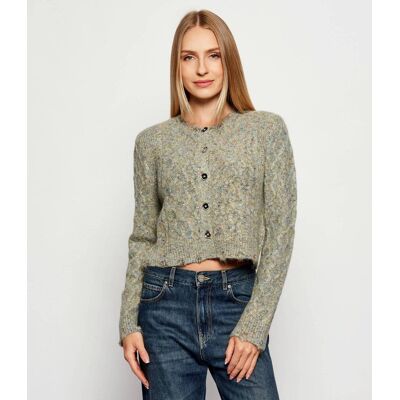 Pinko Kardigan WALKING IN MEMPHIS Cropped Fit multikolor L Pinko Kardigan WALKING IN MEMPHIS Cropped Fit multikolor L