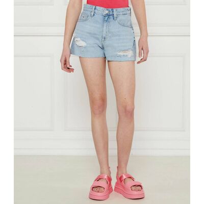 Tommy Jeans Jeansowe szorty HOT Regular Fit niebieski 26 Tommy Jeans Jeansowe szorty HOT Regular Fit niebieski 26