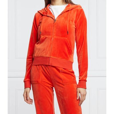 Juicy Couture Bluza ROBERTSON Slim Fit pomarańczowy XS Juicy Couture Bluza ROBERTSON Slim Fit pomarańczowy XS