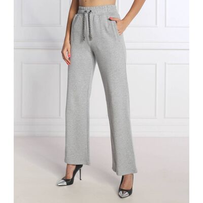 Michael Kors Spodnie dresowe flare fit szary XL Michael Kors Spodnie dresowe flare fit szary XL