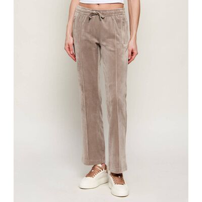 Juicy Couture Spodnie dresowe TINA Regular Fit beżowy XS Juicy Couture Spodnie dresowe TINA Regular Fit beżowy XS