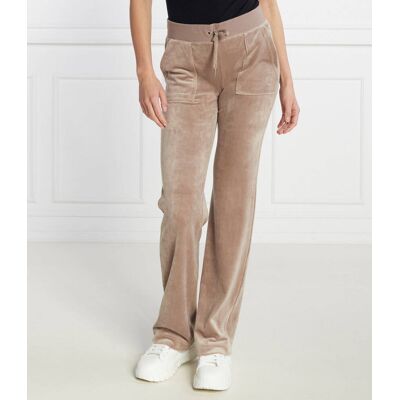 Juicy Couture Spodnie dresowe Del Ray Regular Fit brązowy M Juicy Couture Spodnie dresowe Del Ray Regular Fit brązowy M