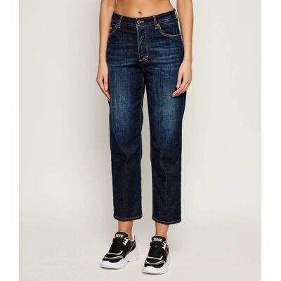 Dsquared2 Jeansy Boston Boyfriend fit granatowy 34 Dsquared2 Jeansy Boston Boyfriend fit granatowy 34