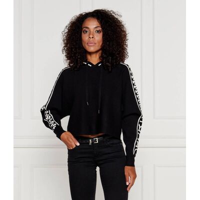 Marc Cain Bluza Oversize fit czarny 34 Marc Cain Bluza Oversize fit czarny 34