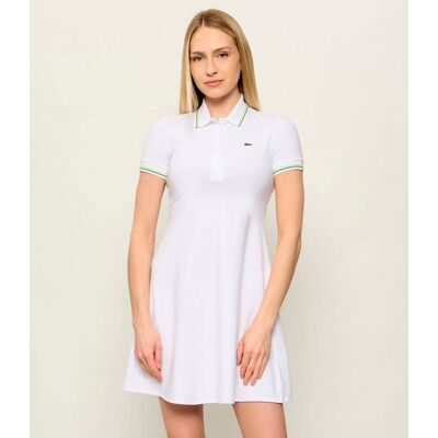 Lacoste Sukienka biały 36 Lacoste Sukienka biały 36