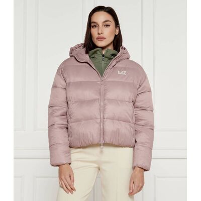 EA7 Ocieplana kurtka Regular Fit pudrowy róż L EA7 Ocieplana kurtka Regular Fit pudrowy róż L
