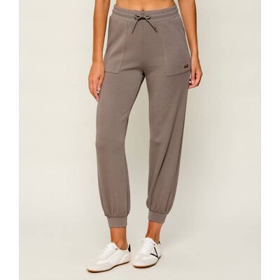 EA7 Spodnie jogger Relaxed fit beżowy M EA7 Spodnie jogger Relaxed fit beżowy M