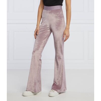 Joop! Spodnie dresowe flare fit lawendowy 42 Joop! Spodnie dresowe flare fit lawendowy 42