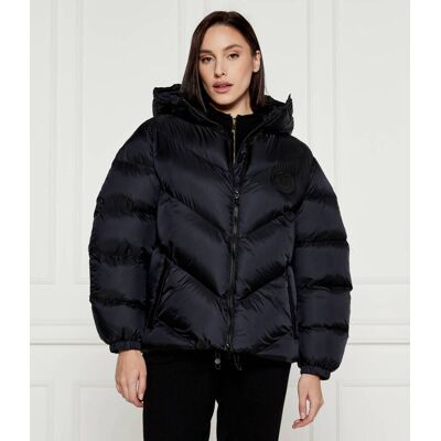Elisabetta Franchi Kurtka Oversize fit czarny 38 Elisabetta Franchi Kurtka Oversize fit czarny 38