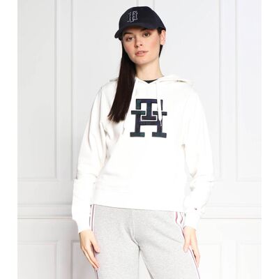 Tommy Hilfiger Bluza Regular Fit biały XS Tommy Hilfiger Bluza Regular Fit biały XS