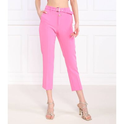 Liu Jo Spodnie Slim Fit różowy 40 Liu Jo Spodnie Slim Fit różowy 40
