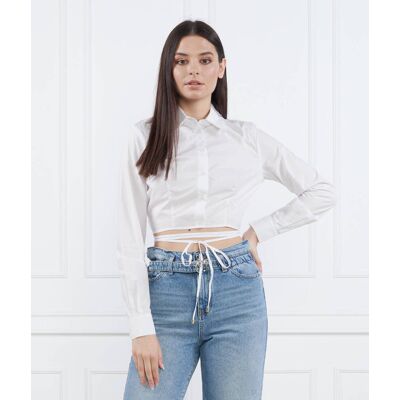 Pinko Koszula CALOROSO Cropped Fit biały 38 Pinko Koszula CALOROSO Cropped Fit biały 38